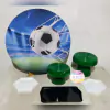 LOCAÇÃO Kit Festa na Mesa Bronze Futebol (Ref. 01353) *APENAS PARA BELO HORIZONTE - MG*