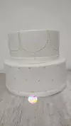 LOCAÇÃO Bolo Fake Batizado (Ref. 01448)