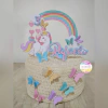 Topo Bolo Unicornio Mod 01 p/ bolo 15cm (Ref. 0566)