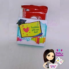 Caixa Envelope Dia dos Professores c/ Kit Kat (Ref. 0224)