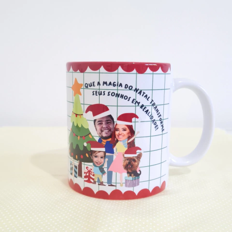 CANECA BEEAUTIFUL FAMÍLIA - EDIÇÃO NATAL