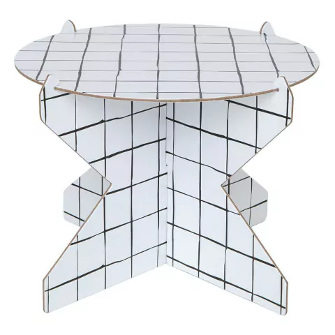 Boleira M - GRID PRETO E BRANCO