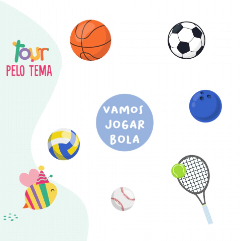 PAPELARIA VAMOS JOGAR BOLA