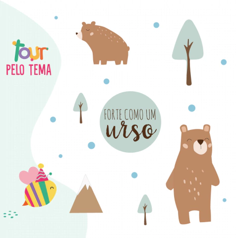 PAPELARIA FORTE COMO UM URSO