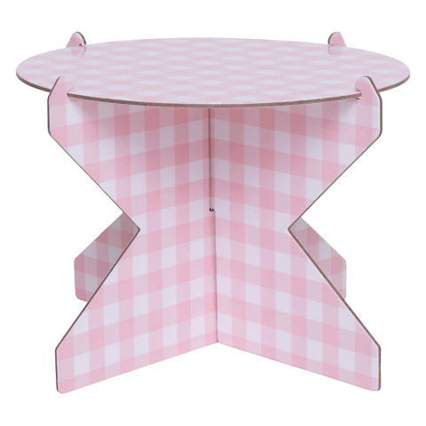 Boleira M - XADREZ ROSA