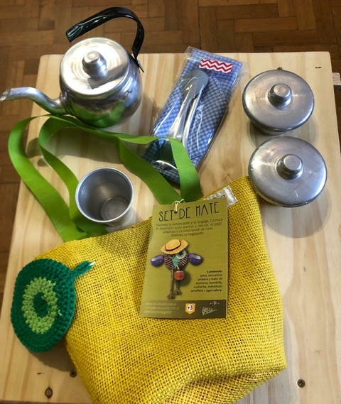 Set de mate de aluminio