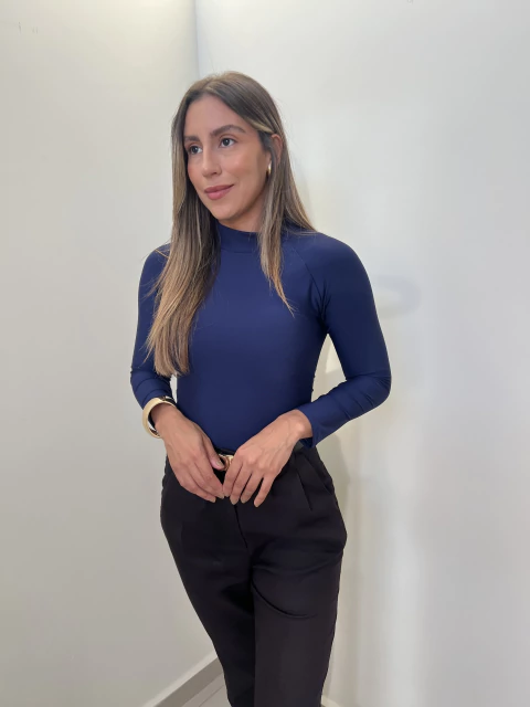 BODY PERFEITO MANGA LONGA GOLA ALTA - comprar online