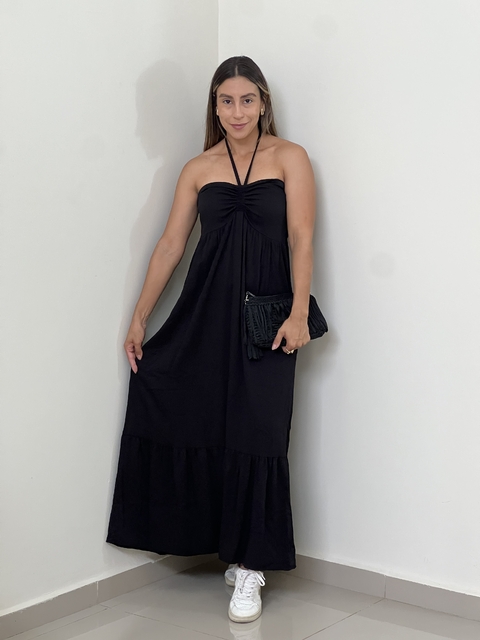 VESTIDO LONGO COM AJUSTE BALI - comprar online