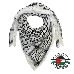 Al Nabulsi Kufiya, lenço original palestino - FEITO NA PALESTINA - - comprar online