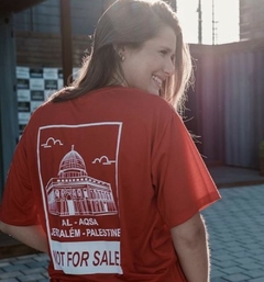 Camiseta Al-Aqsa (vermelha) - comprar online
