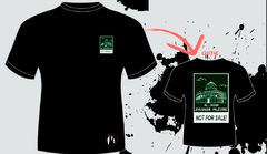 Camiseta Al-Aqsa (preta) - loja online