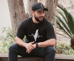 Camiseta Palestina no coração