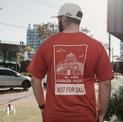 Camiseta Al-Aqsa (vermelha) - Palestyle Store