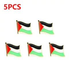 Imagem do Broche bandeira da Palestina (kit com 1, 5 e 10 unidades)