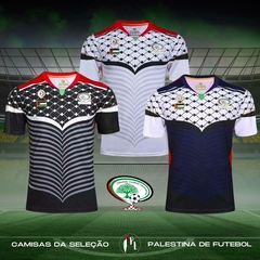Camisa de Futebol da Seleção Palestina