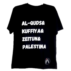Camiseta Pilares da Palestina - loja online