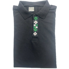 Camiseta Polo com bordado palestino - EXCLUSIVO - comprar online