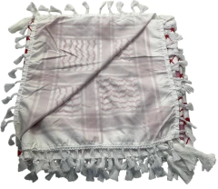 Lenço Estilo Palestino Estampado Vermelho - loja online