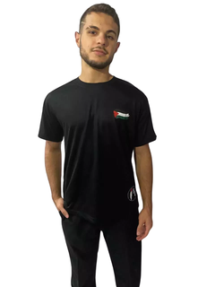 Camiseta Free Palestine (preta) - Palestyle Store