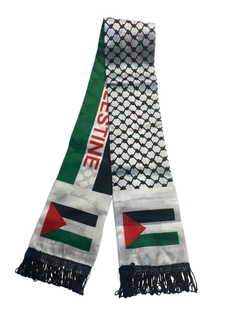Cachecol Palestino estampado dupla face