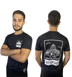 Camiseta Al-Aqsa (preta) - comprar online