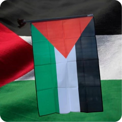 Imagem do Bandeira Palestina tamanho oficial (150 x 90 cm)