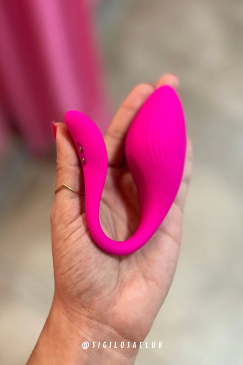 Vibrador controlado por Aplicativo - Recarregável
