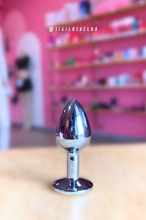 Plug coração tamanho P em metal - comprar online