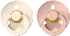 Chupetes Bib's Ivory - Blush (Packs x2) - Talle 1 - comprar online