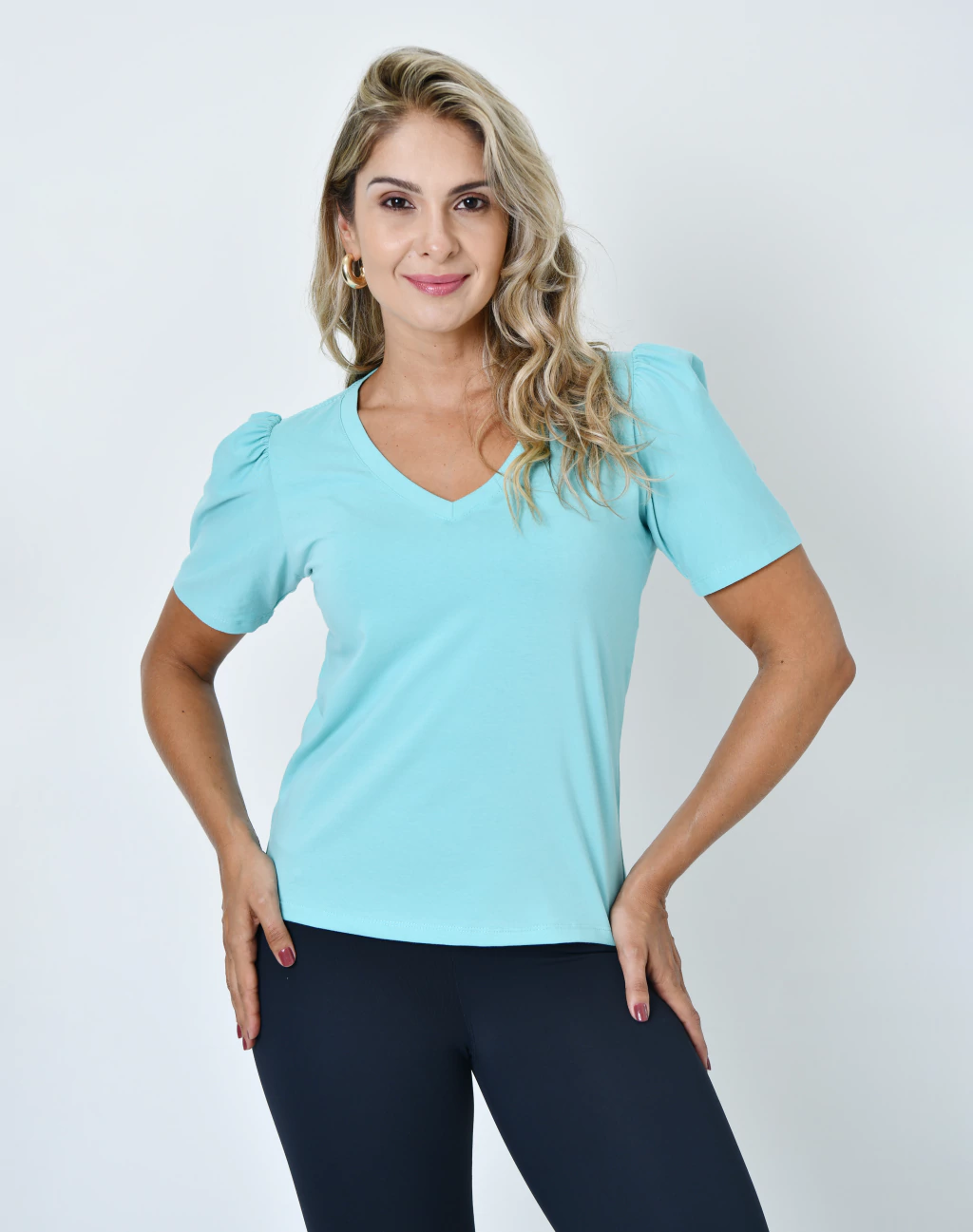 T-Shirt | Gola V | Azul Serenity
