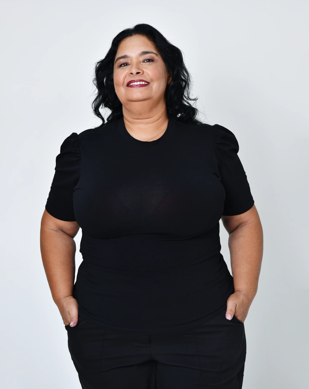 T-Shirt PLUS SIZE - Preta
