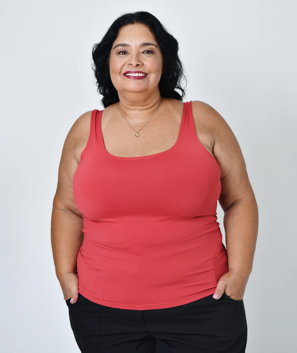 Regata PLUS SIZE - Goiaba