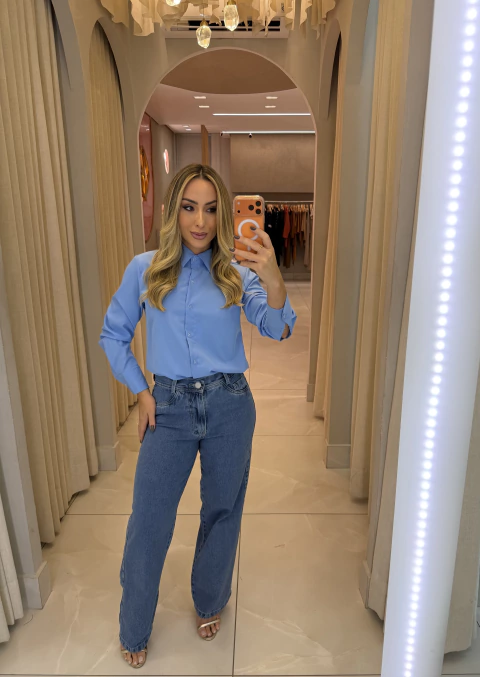 CAMISA CREPE LISA ALICIA - comprar online