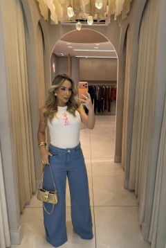 CALÇA JEANS MAXI WIDE LEG 165 - loja online