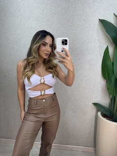 Imagem do CROPPED RIBANNA DETALHE FIVELAS ORGÂNICAS