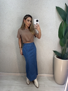 TSHIRT MALHA ALGODÃO SILKADA - Bf Store