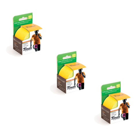 KIT 03 Rolos de Bandagem Elástica Adesiva Tmax 5cm x 5m - comprar online