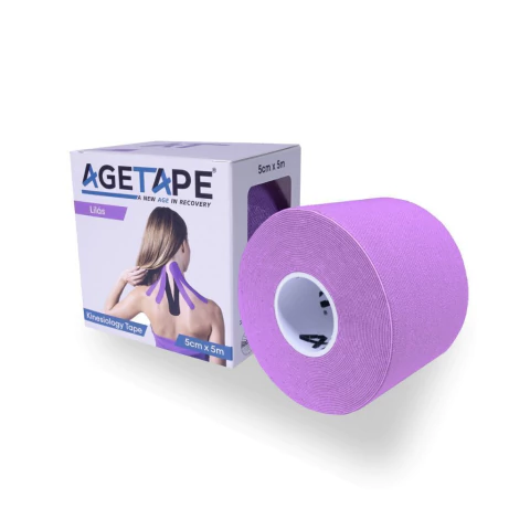 Agetape Kinesiology Tape 5cm X 5m - Lilás - comprar online