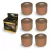 Kit 6 Rolos - Dermatape - 5cm x 5m - Bege