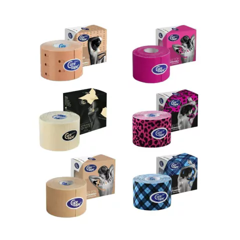 Kit 6 Bandages CureTape® 5cm X 5m - Variadas