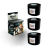 Kit 3 Rolos - Kband - Preto - 5 cm X 5 m