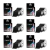 Kit 6 Rolos - aKTive Sport - 5 cm X 5 m - Cor Preto - comprar online