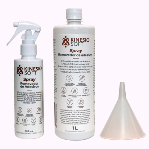 Kit Removedor de Adesivos Gatilho 200ml + Refil 1L + Funil