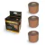 Kit 3 Rolos - Dermatape - 5cm x 5m - Bege