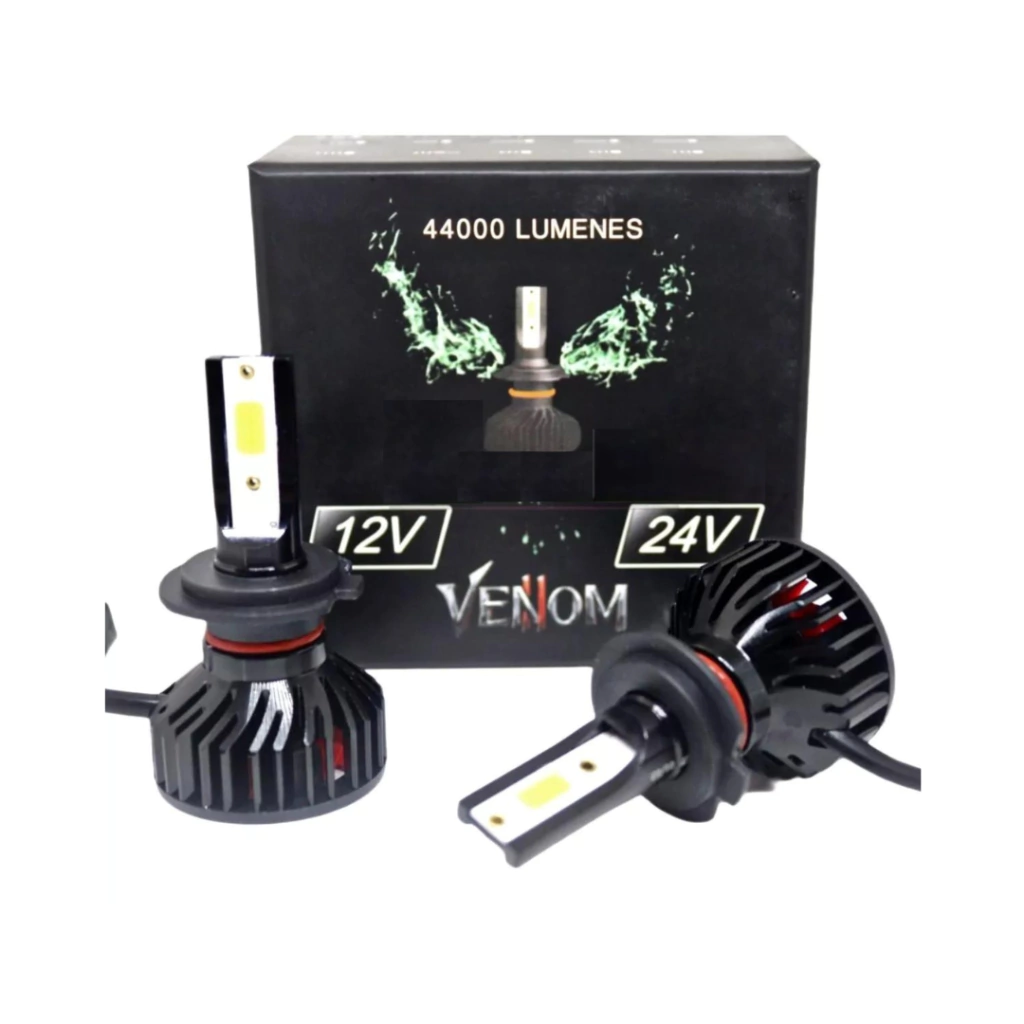 Kit Cree Led Venom GT H1 H3 H4 H7 H8 H11 5202 H16 HB4 9006 9005 880