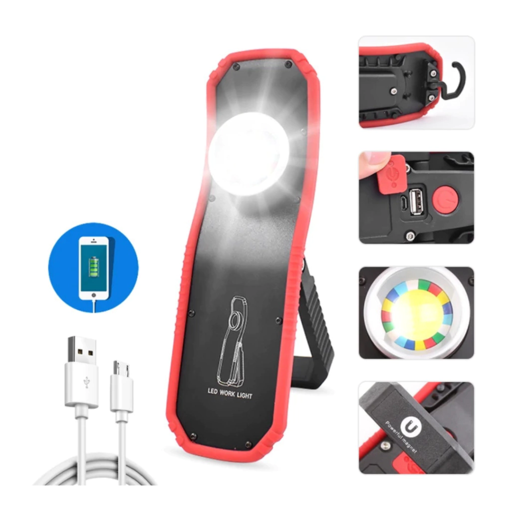 Linterna Led Tipo Scangrip Inspeccion Rayas