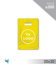 300 Bolsas rin 20x30 personalizadas (varios colores) - comprar online