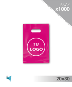 1000 BOLSAS RION 20X30 PERSONALIZADAS (varios colores) - tienda online