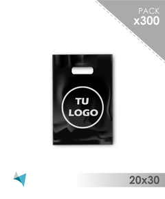 300 Bolsas rin 20x30 personalizadas (varios colores) - tienda online