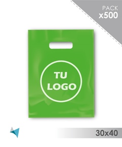 Imagen de 500 BOLSAS RION 30X40 PERSONALIZADAS (VARIOS COLORES)